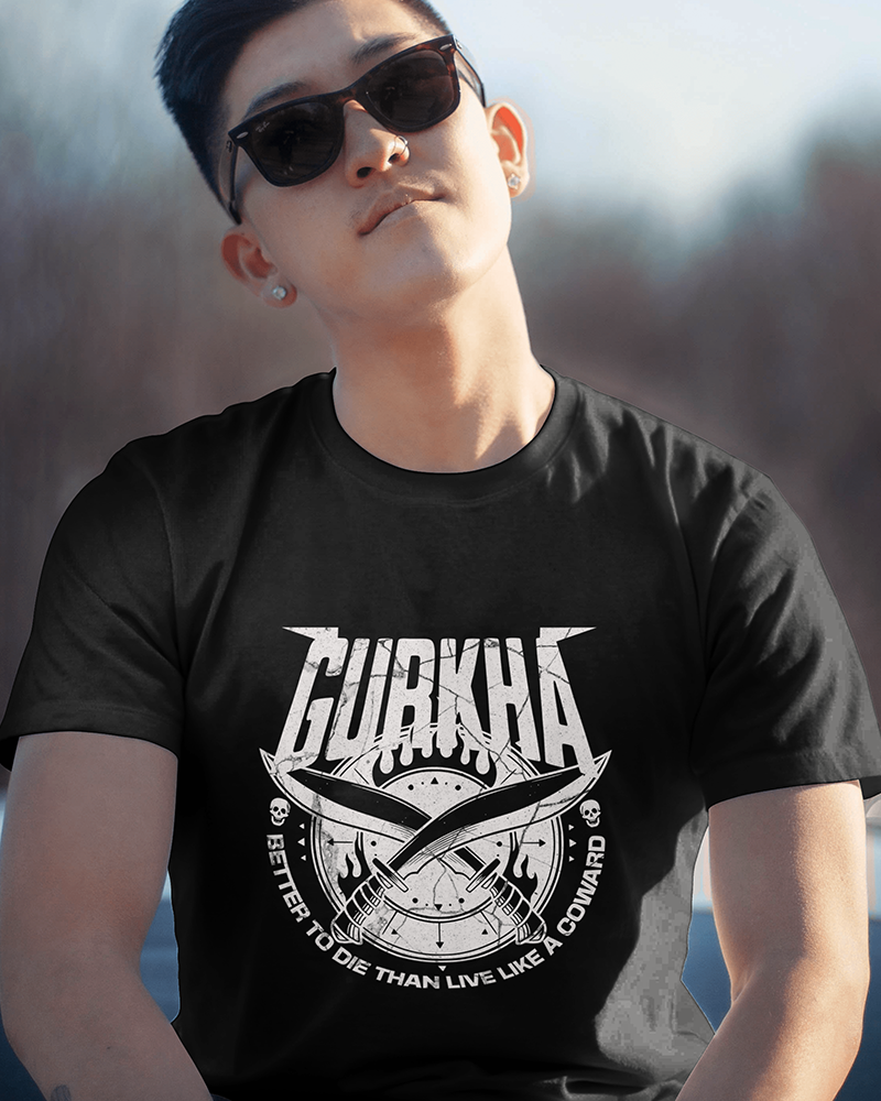 Gurkha – Nepali Printed T-Shirt in Australia