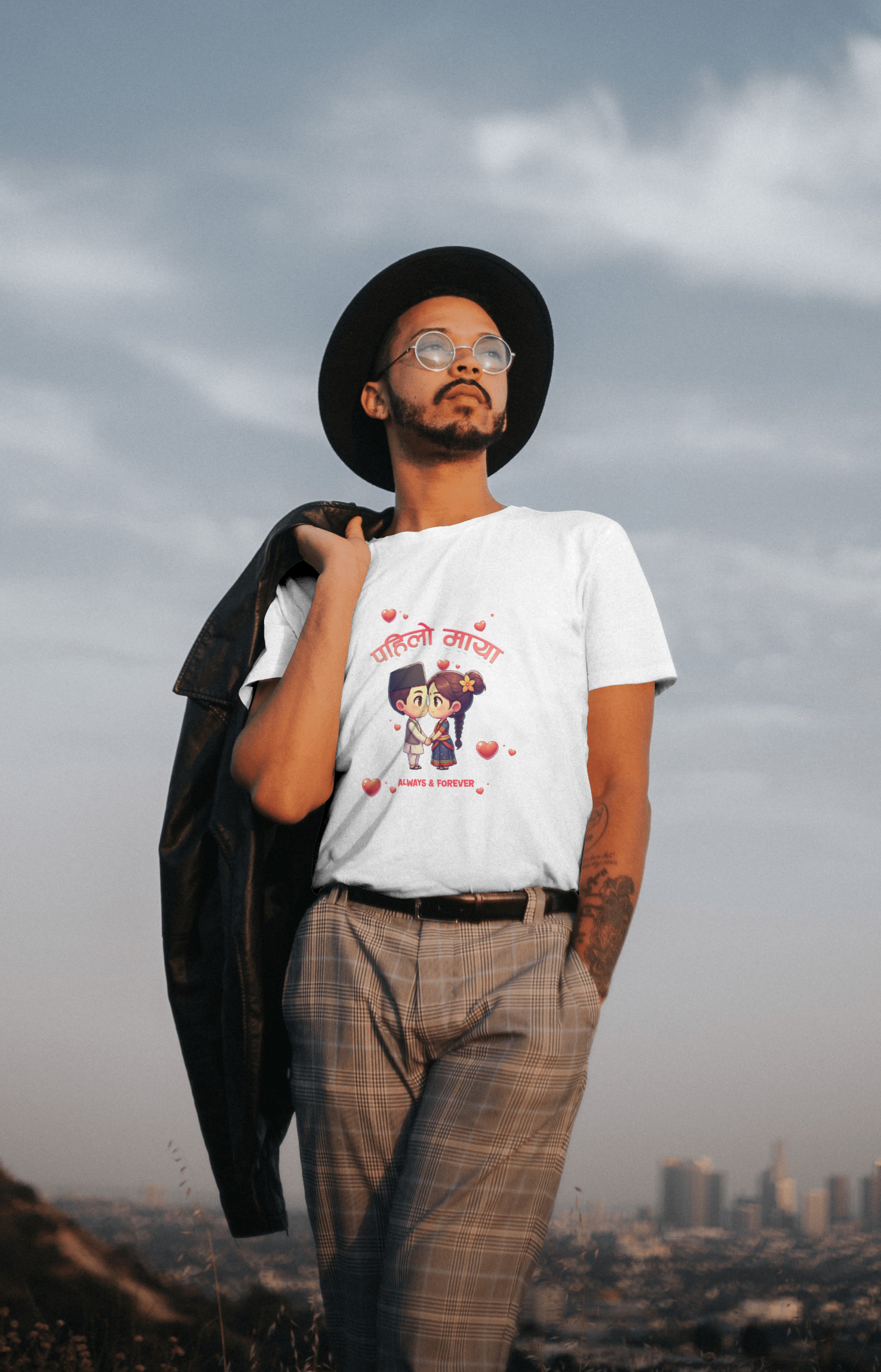 Pahilo Maya(First Love) – Nepali Printed T-Shirt in Australia