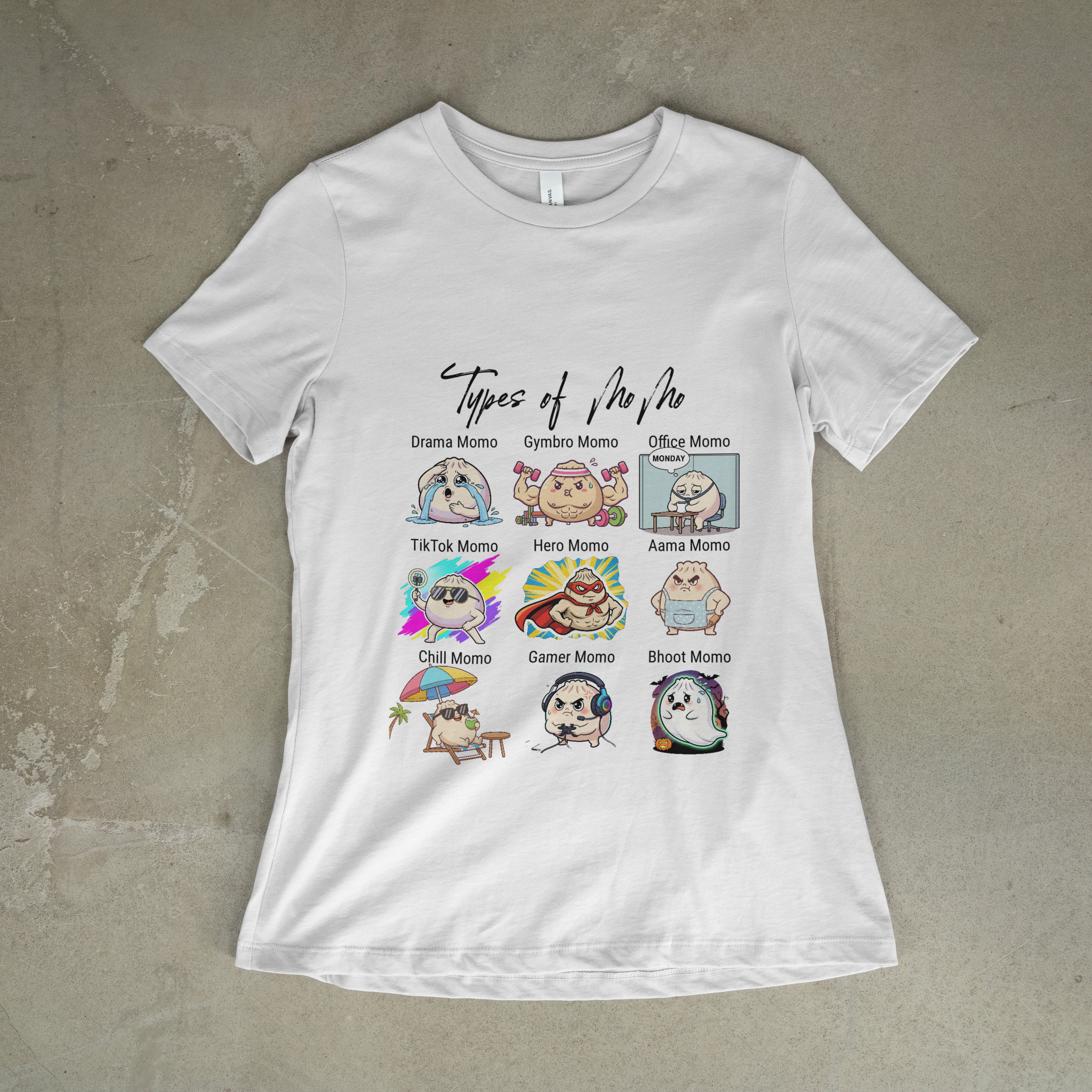 Types of MO:MO – Nepali Printed T-Shirt in Australia