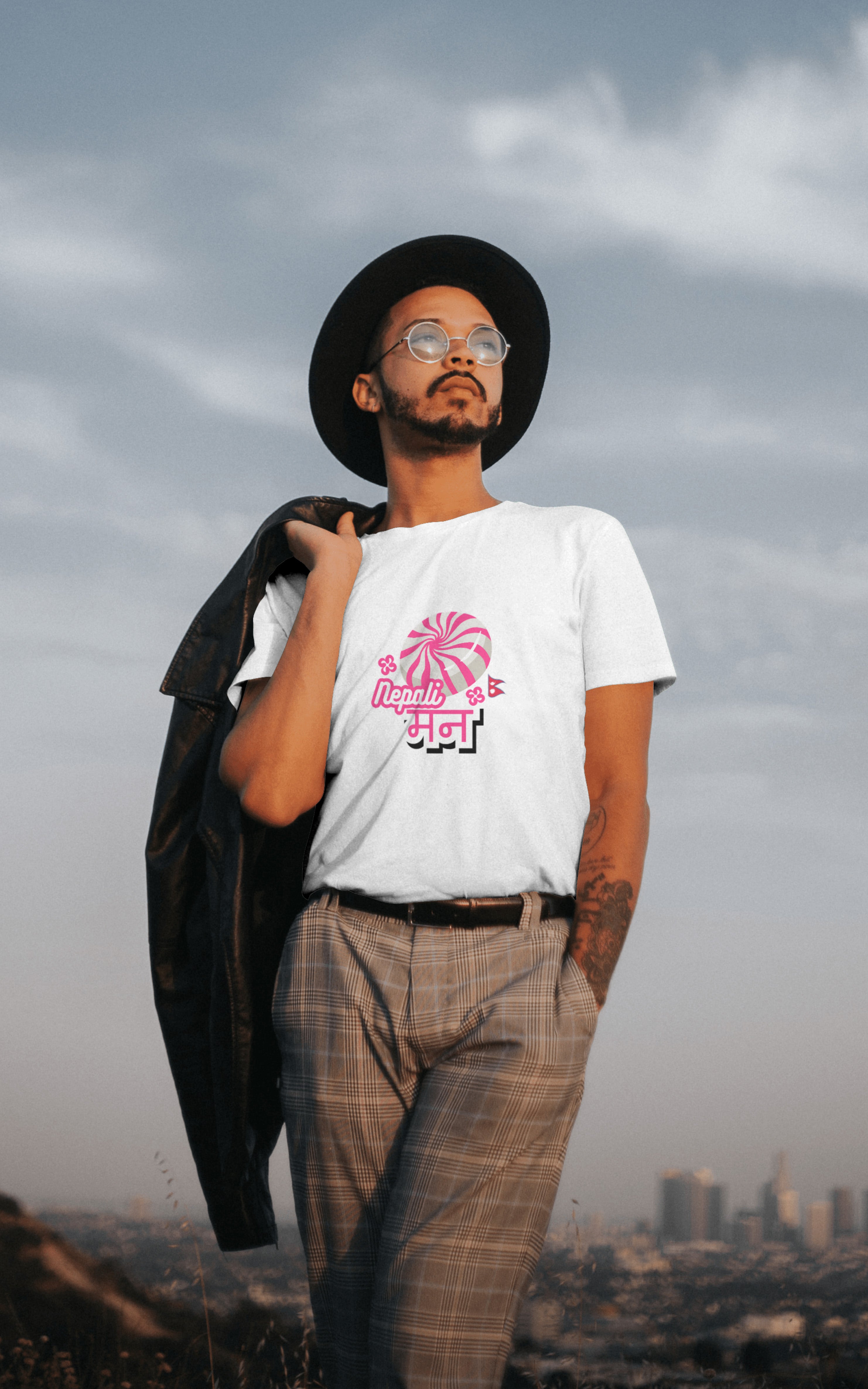 Nepali Mann – Nepali Printed T-Shirt in Australia