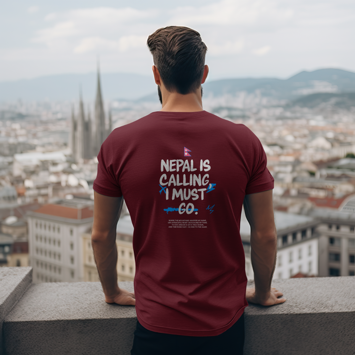 Nepal is Calling – Nepali Printed T-Shirt in Australia
