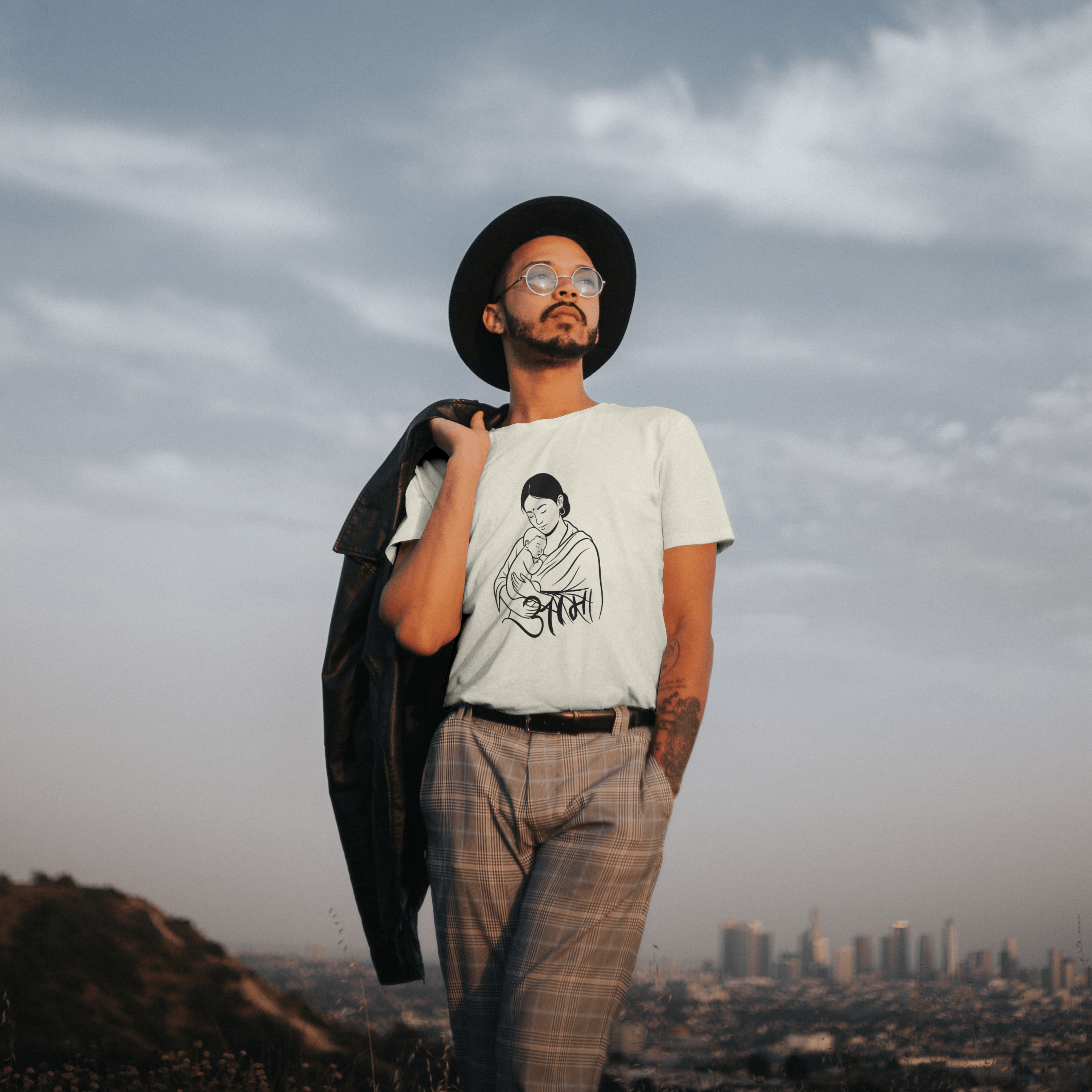 "AAMA" – Nepali Printed T-Shirt in Australia