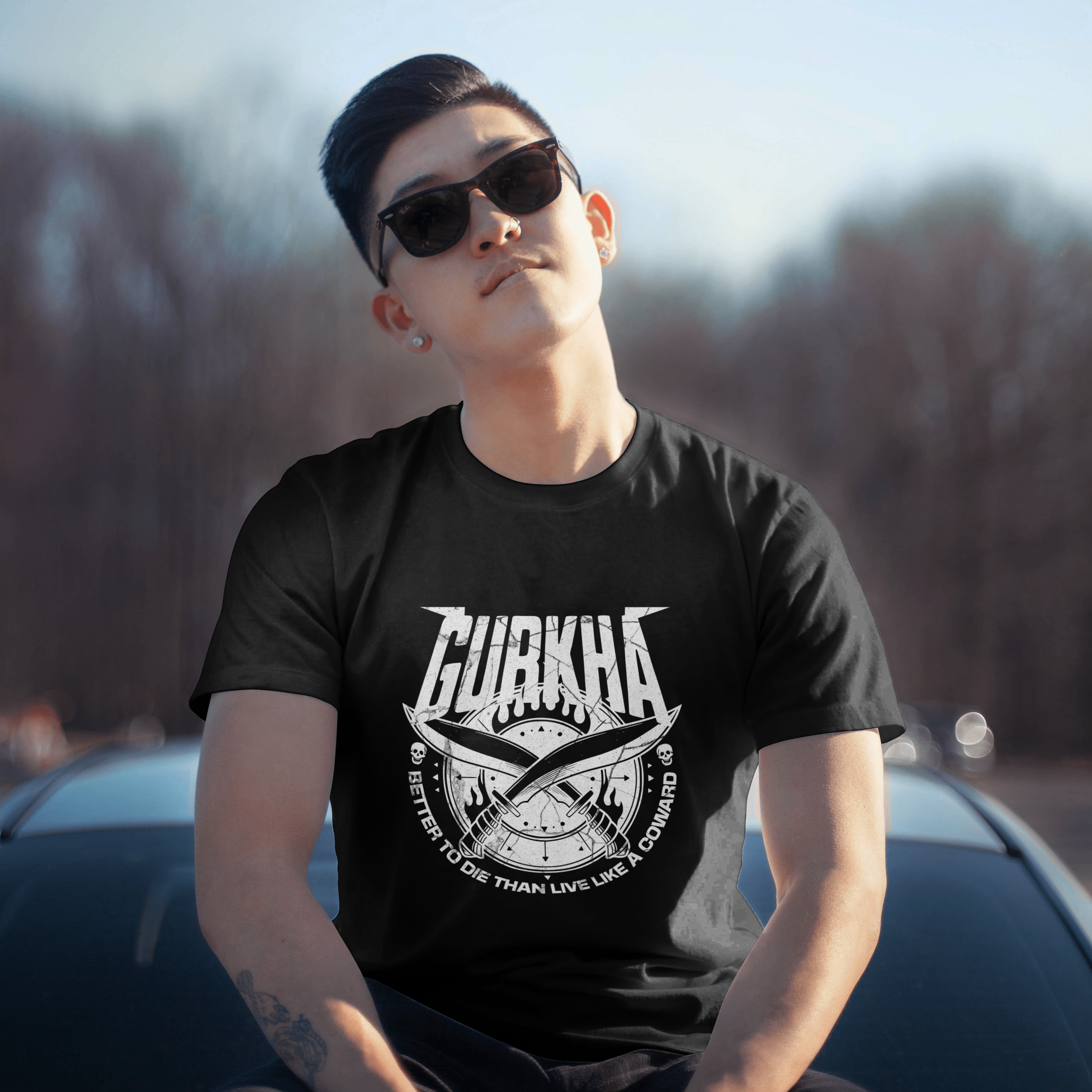 Gurkha – Nepali Printed T-Shirt in Australia