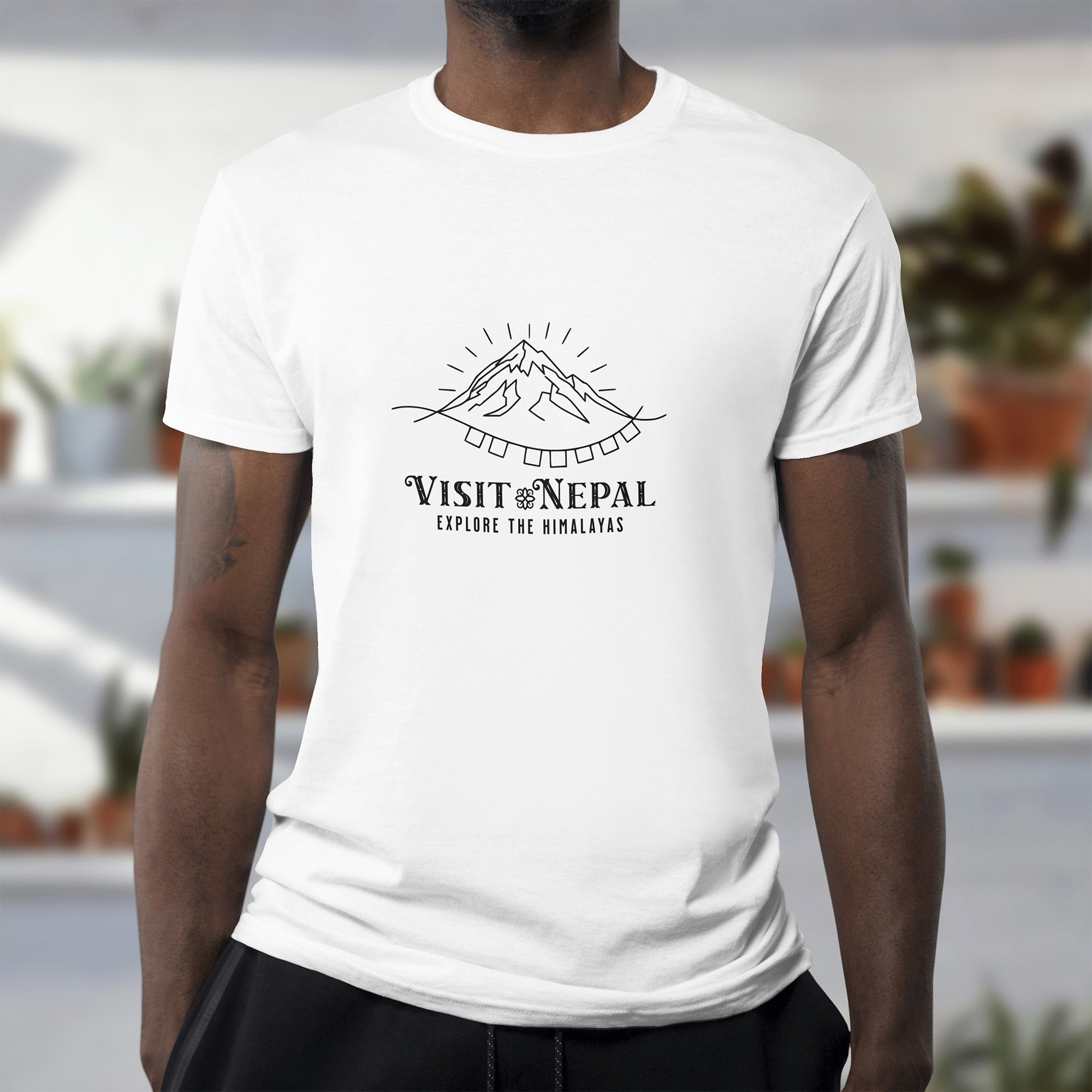 Visit Nepal – Nepali Printed T-Shirt in Australia