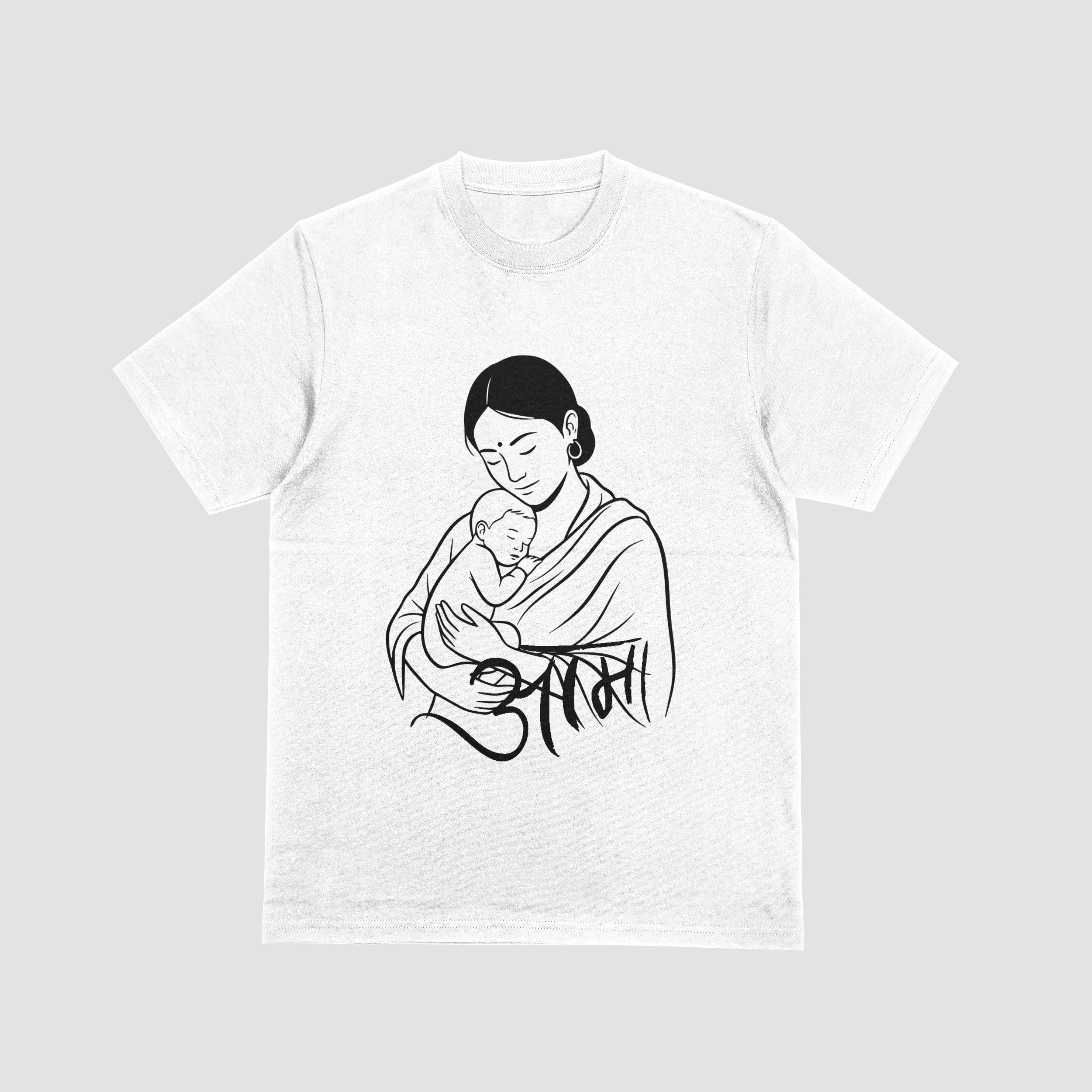 "AAMA" – Nepali Printed T-Shirt in Australia