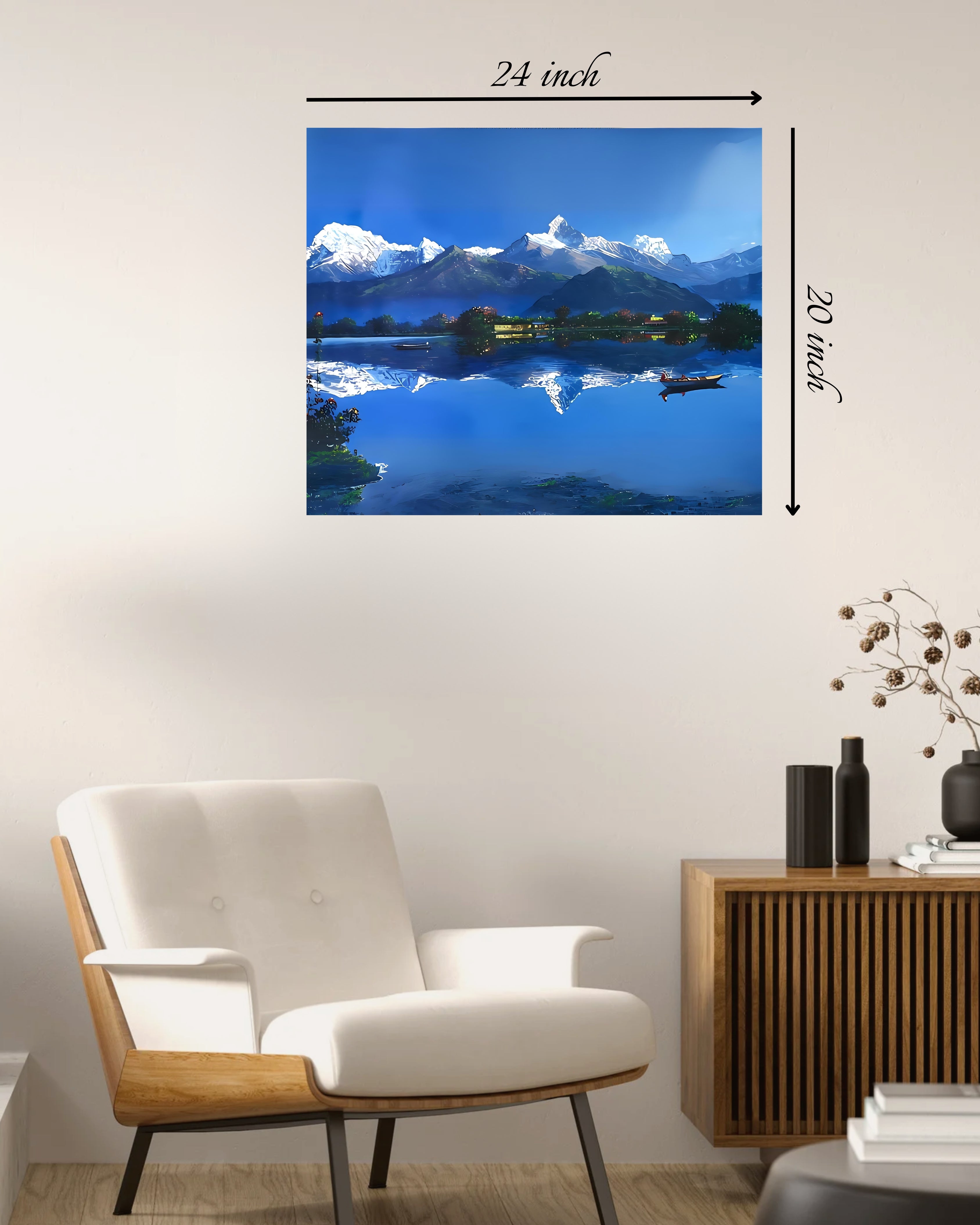 Beautiful Nepal's Scenery Canvas Print– High Quality Wall Art