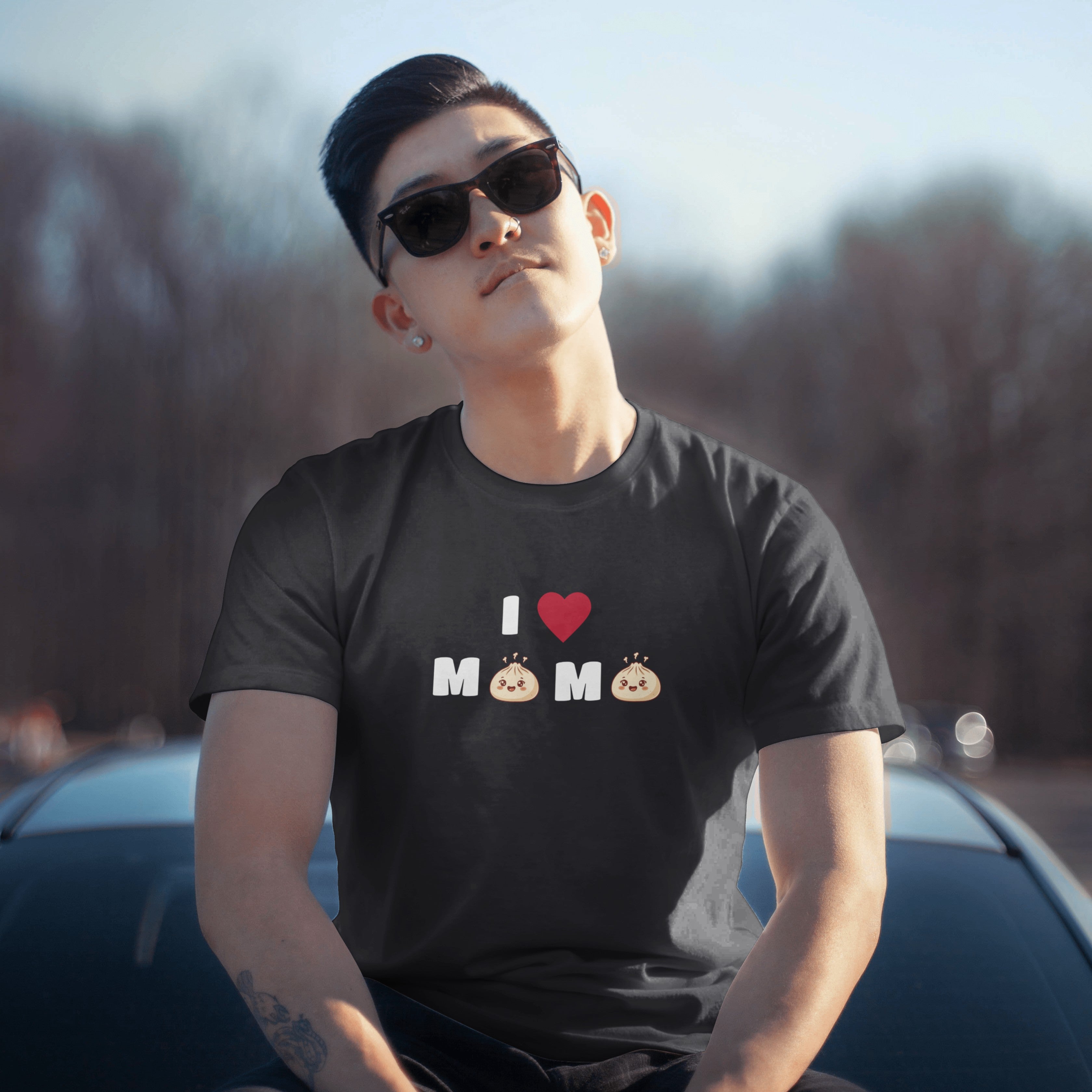 I Love MO:MO – Nepali Printed T-Shirt in Australia