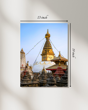 Swayambhunath Temple Canvas Print– High Quality Wall Art