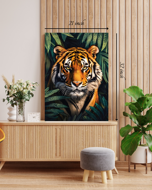 Tiger Canvas Print – Beautiful Nature Canvas Print