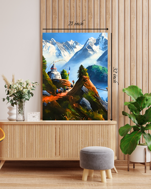 Stunning Mountain Life Canvas Print – High Quality Wall Art