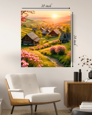 Beautiful Countryside Canvas Print – Beautiful Nature Canvas Print