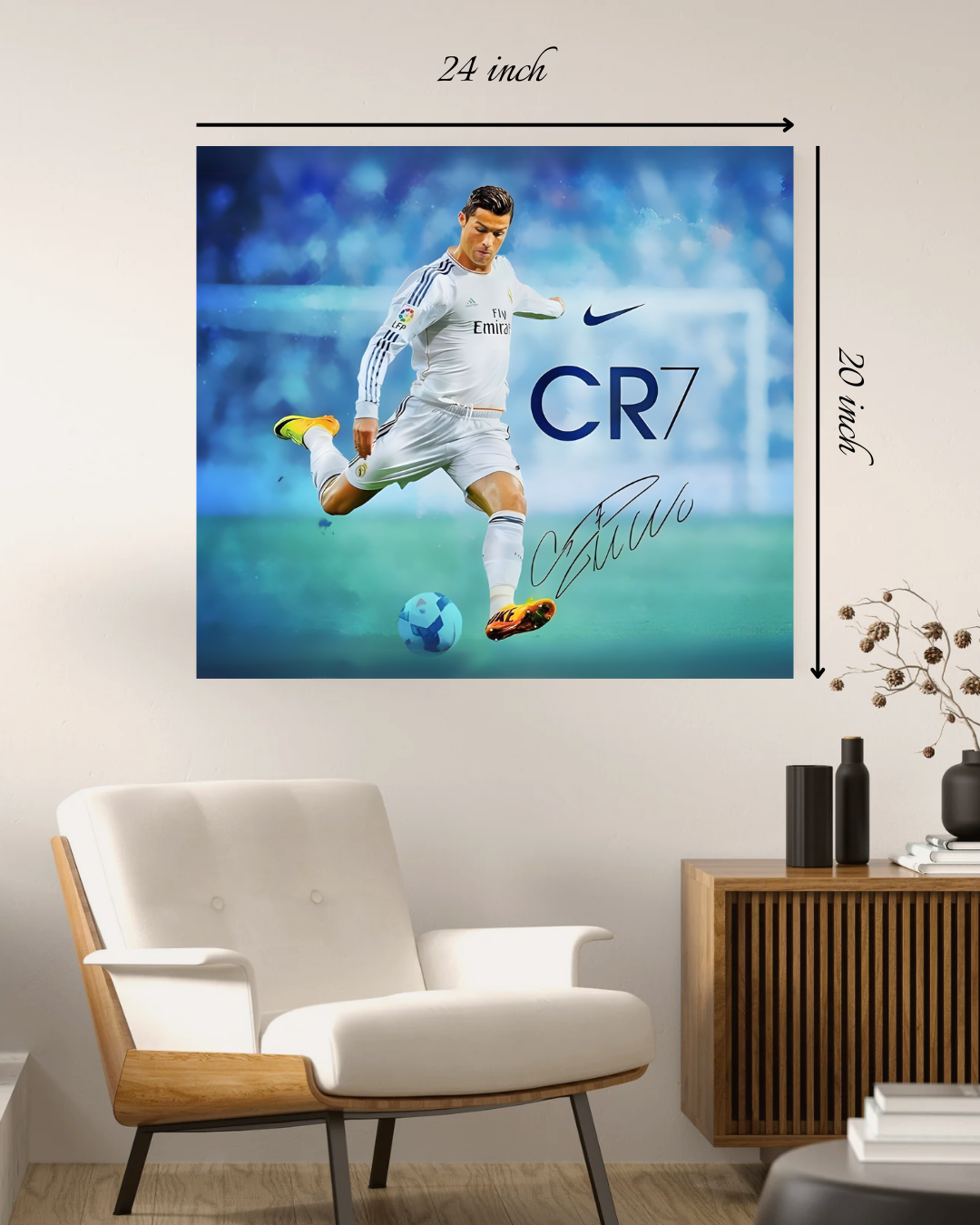 Cristiano Ronaldo Canvas Print – High Quality Wall Art