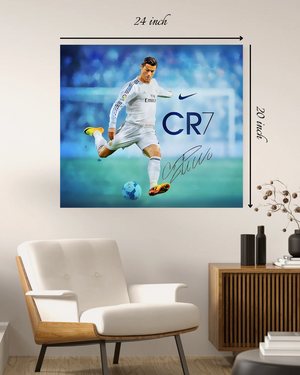 Cristiano Ronaldo Canvas Print – High Quality Wall Art