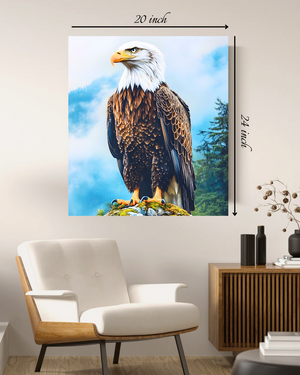 Bald Eagle Canvas Print – Beautiful Nature Canvas Print