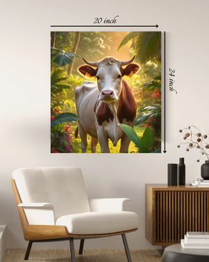 Cow Canvas Print – Beautiful Nature Canvas Print