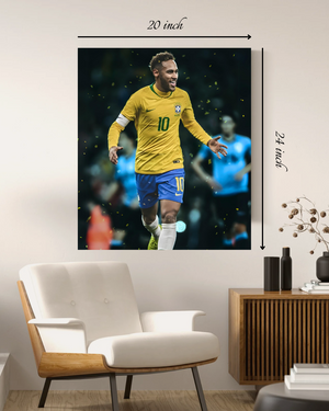 Neymar Jr.'s Canvas Print – High Quality Wall Art