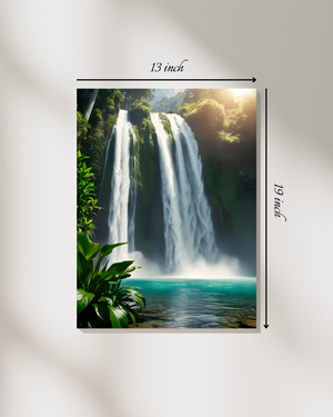 Waterfall Canvas Print – Beautiful Nature Canvas Print
