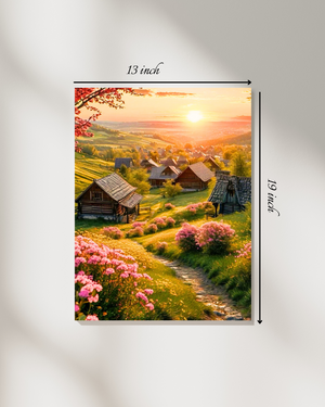 Beautiful Countryside Canvas Print – Beautiful Nature Canvas Print