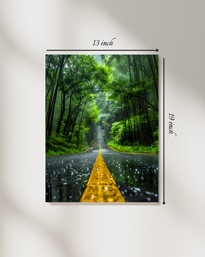 Rainforest Roadway Canvas Print – Beautiful Nature Canvas Print