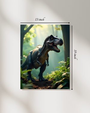 Roaring Dinosaur Canvas Print – Beautiful Nature Canvas Print