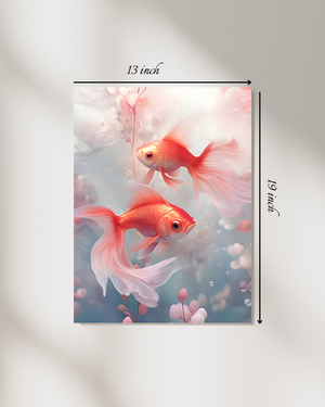 Koi Fish Canvas Print – Beautiful Nature Canvas Print