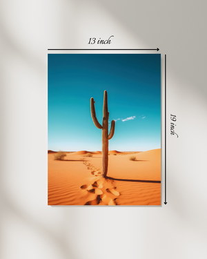 Desert Cactus Canvas Print – Beautiful Desert Cactus Canvas Print