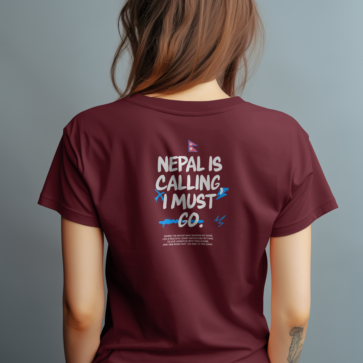 Nepal is Calling – Nepali Printed T-Shirt in Australia