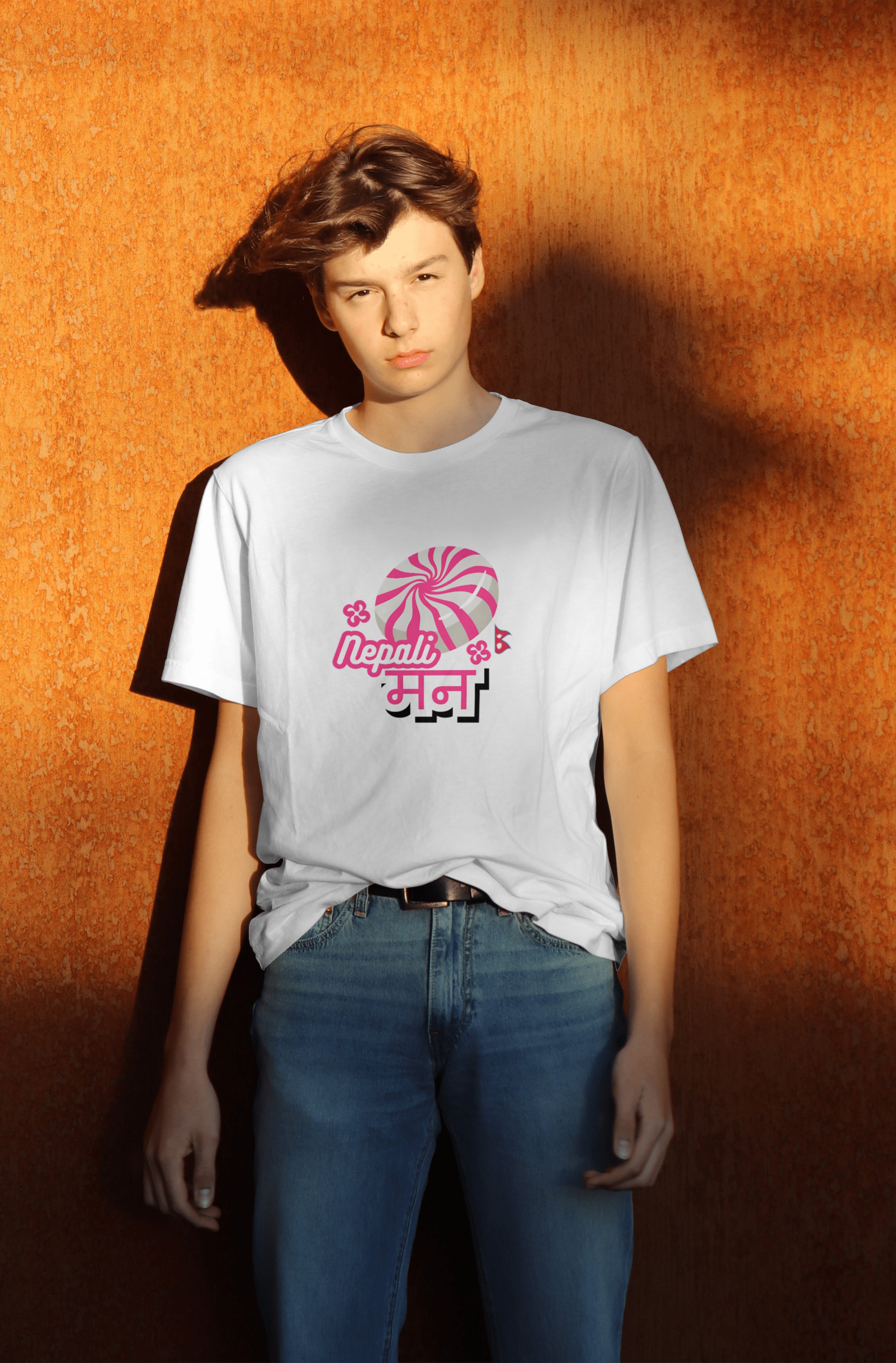 Nepali Mann – Nepali Printed T-Shirt in Australia