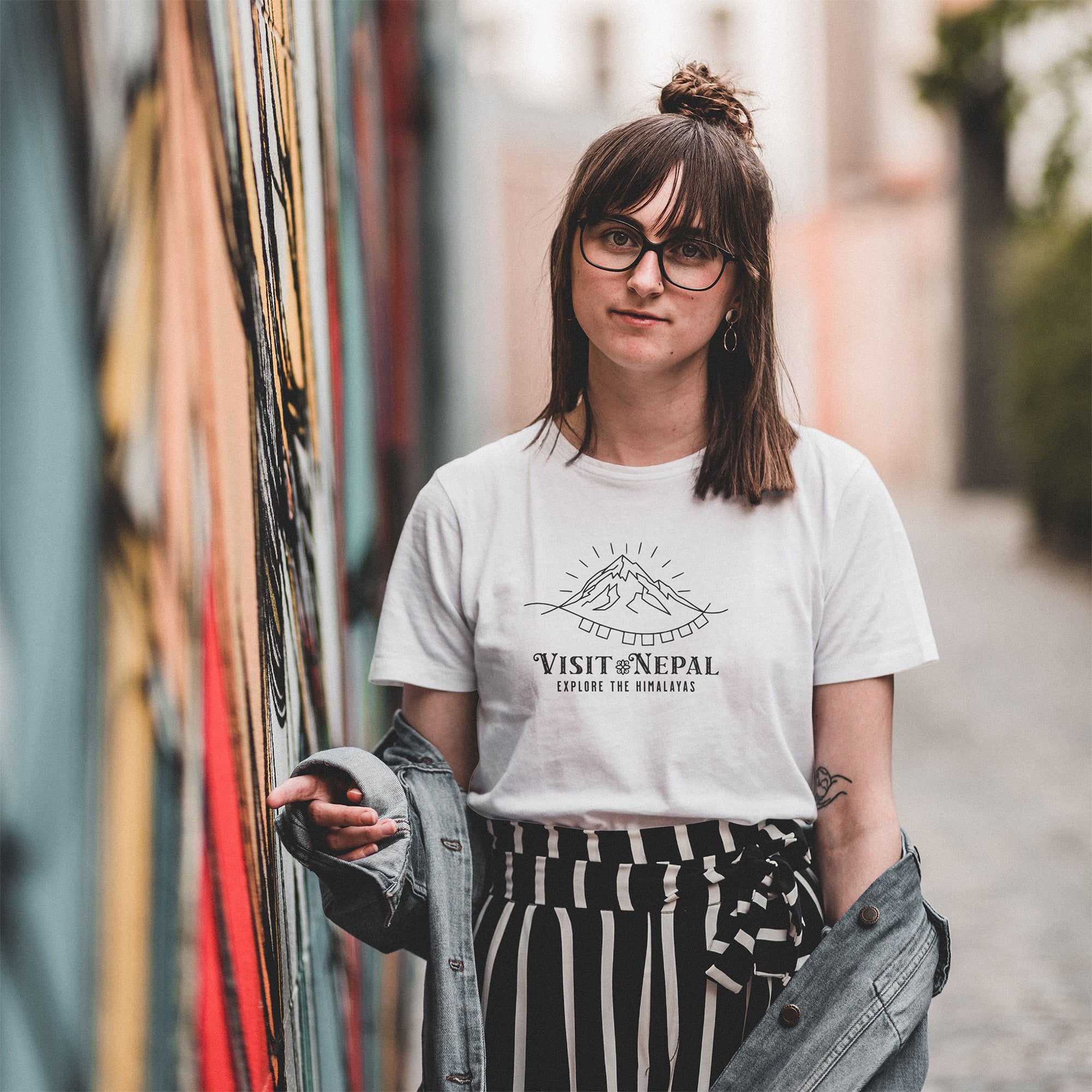 Visit Nepal – Nepali Printed T-Shirt in Australia