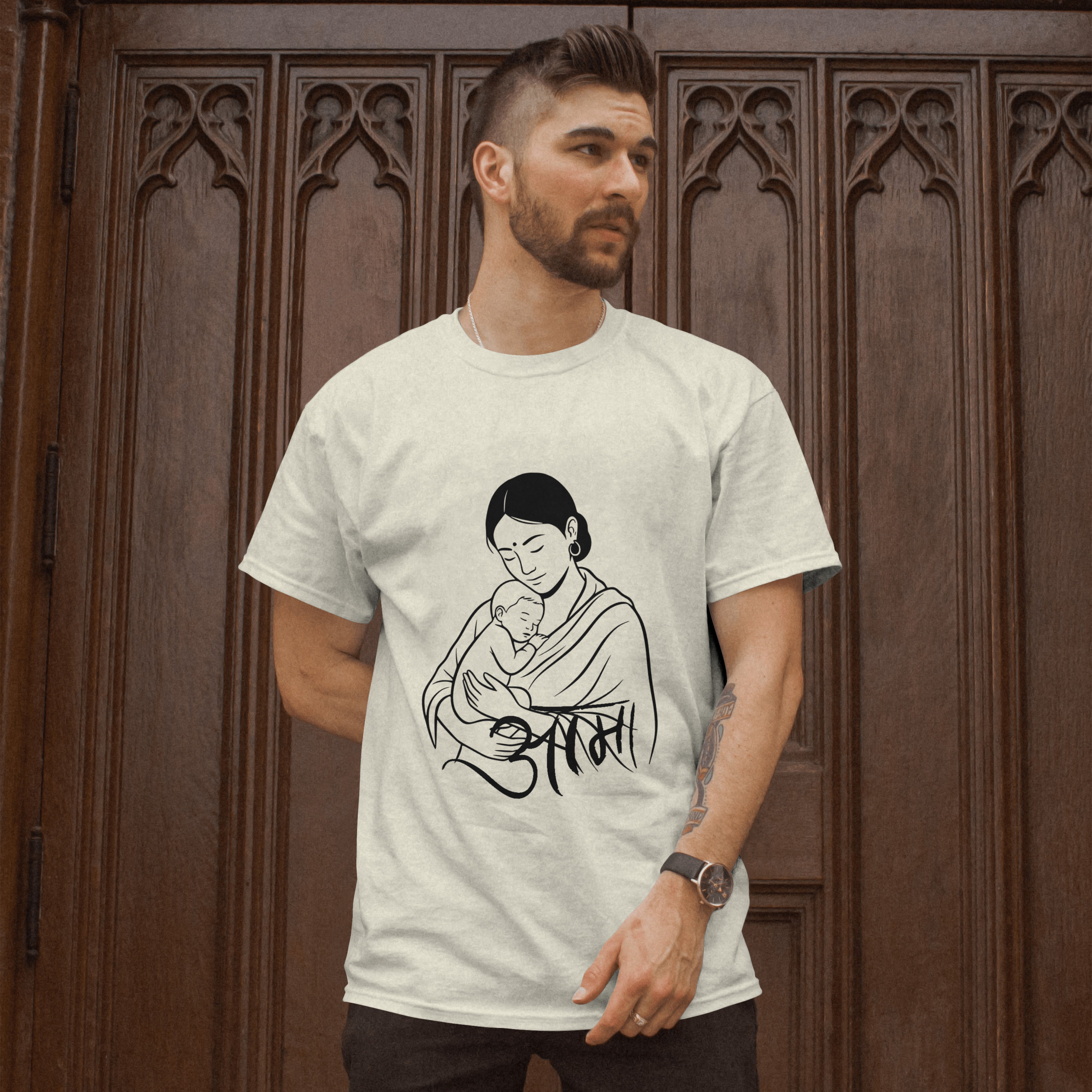 "AAMA" – Nepali Printed T-Shirt in Australia