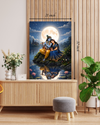 Enchanting Radha Krishna Canvas Print – High Quality Wall Art