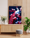 Vibrant Peacock Canvas Print – Peacock  Canvas Print