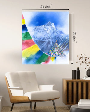 Majestic Himalayan Spirit Canvas Print – High Quality Wall Art