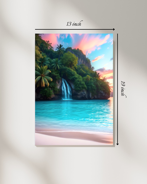 Tropical Paradise Canvas Print – Beautiful Nature Canvas Print